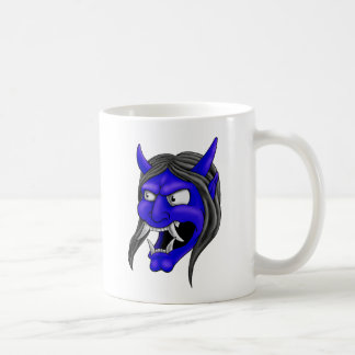 Caneca De Café Máscara de Hannya do japonês