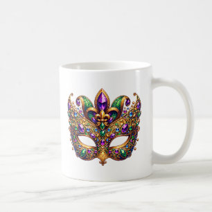 Caneca De Café Máscara de Mardi Gras