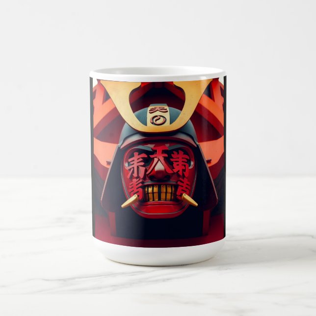 Caneca De Café Máscara de samurai (Centro)