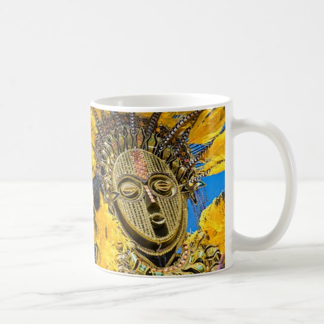 Caneca De Café máscara emplumada (Direita)