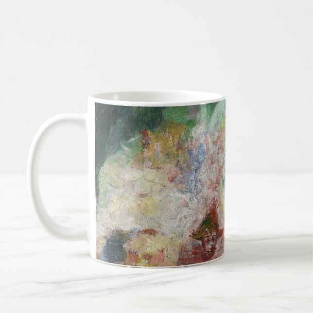 Caneca De Café Mascarada por James Ensor (1889) (Esquerda)