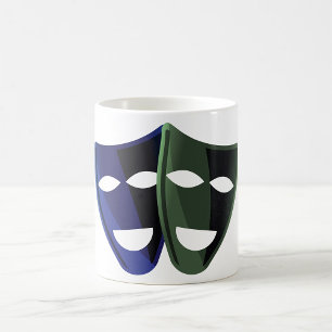 Caneca De Café Máscaras de Teatro