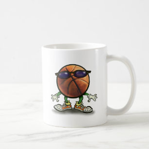 Caneca De Café Máscaras do basquetebol