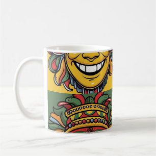 Caneca De Café Máscaras Sorridentes