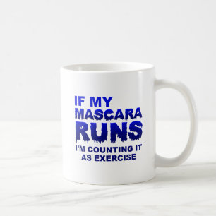 Caneca De Café Mascera Executa Exercício Engraçado Mug