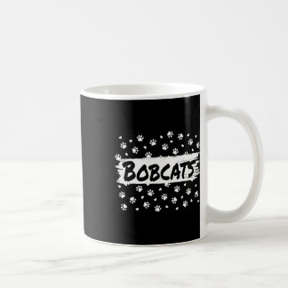Caneca De Café Mascote Bobcats Espírito Escolar Homens Mulheres L