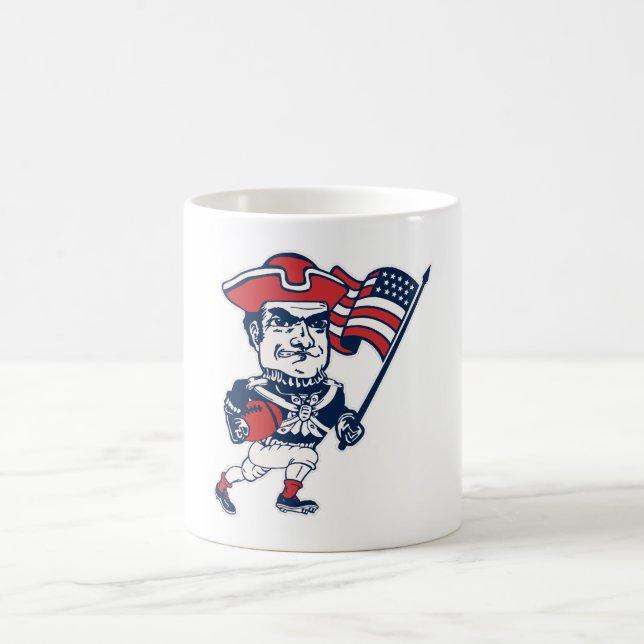 Caneca De Café Mascote de Futebol da Nova Inglaterra (Centro)