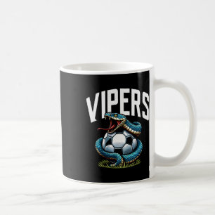 Caneca De Café Mascote de futebol Vipers para jogadores e jovens