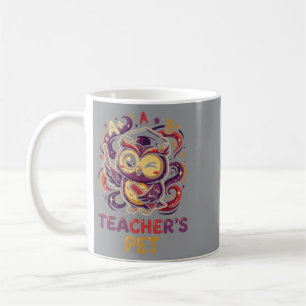 Caneca De Café Mascote de professores de coruja inteligente Gradu