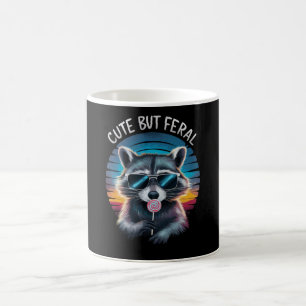 Caneca De Café Mascote Engraçado Fofo Mas Feroz