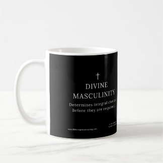 Caneca De Café MASCULINIDADE DIVINA: Integridade