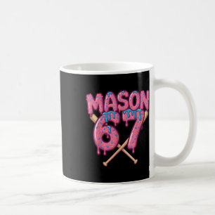 Caneca De Café Mason 67 Sorvete Engraçado Gotejante Bysebyll Meme