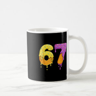 Caneca De Café Mason 67 Sorvete Gotejamento Meme Seis Sete Divert