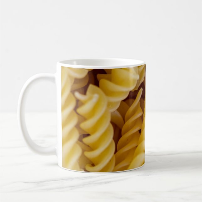 Caneca De Café Massas alimentícias fusilli (Esquerda)