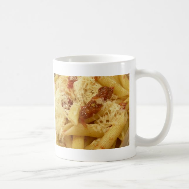 Caneca De Café Massas alimentícias, tomates e queijo (Direita)