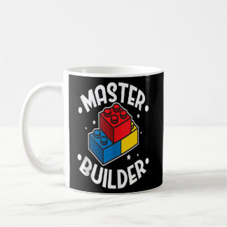 Caneca De Café Master Builder Building Blocks Homens Mulheres Jov