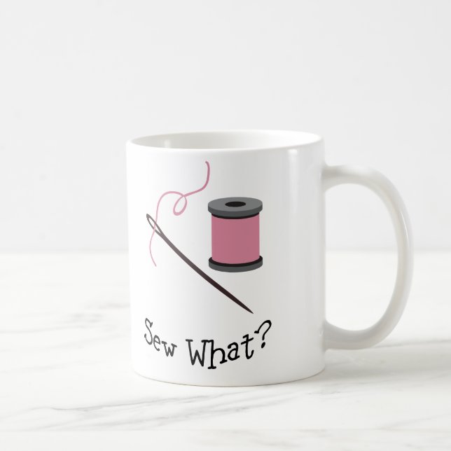 Caneca De Café Mastigar O Quê? (Direita)