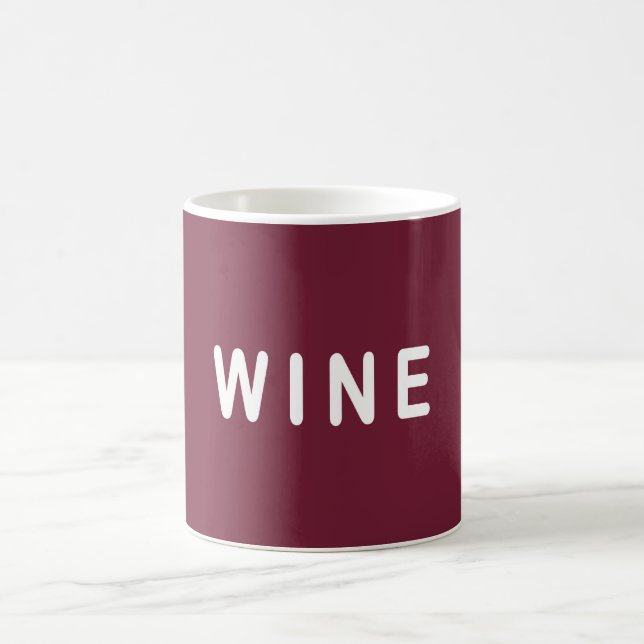 Caneca De Café Mata de amante de vinho engraçada (Centro)