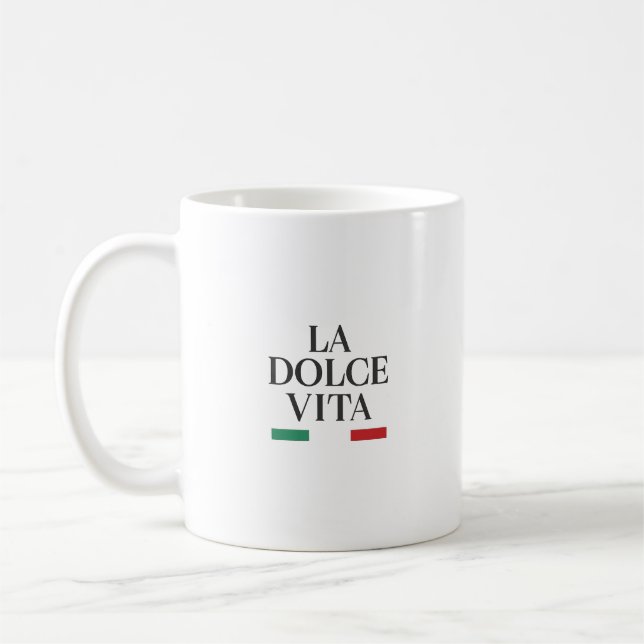 Caneca De Café Mata de café italiana Dolce Vita (Esquerda)