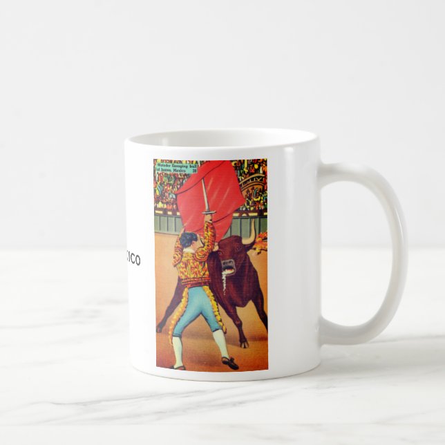Caneca De Café Matador com Cape & Touro, Ciudad Juárez, México (Direita)
