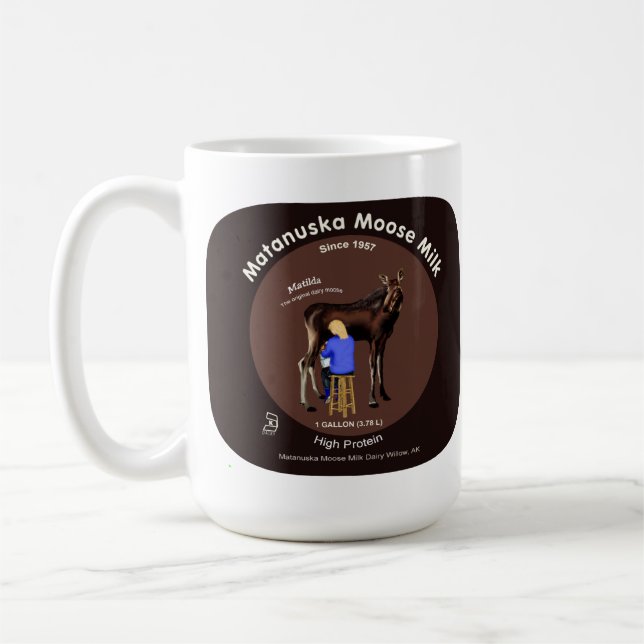 Caneca De Café Matanuska Moose Milk (Esquerda)