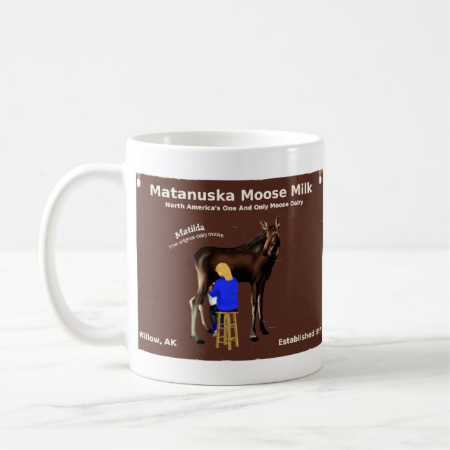 Caneca De Café Matanuska Moose Milk (Esquerda)