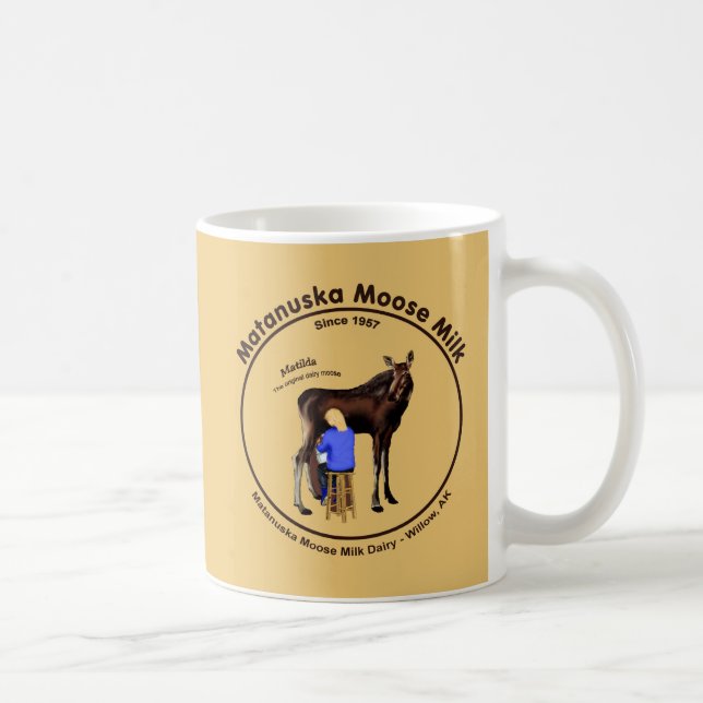 Caneca De Café Matanuska Moose Milk (Direita)