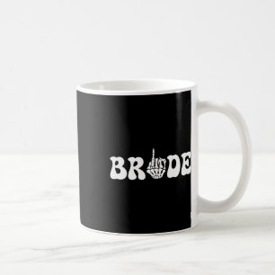 Caneca De Café Matc de Casal de Esqueleto de Noiva de Casamento d