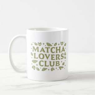 Caneca De Café Matcha amante estética do clube