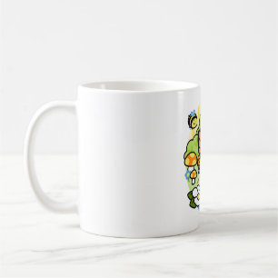 Caneca De Café Matcha de aves mágicas - Retrato