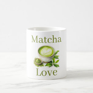 Caneca de Café Matcha Love
