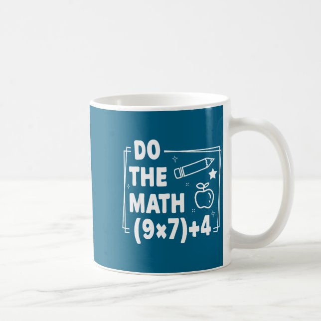 Caneca De Café Matemática Divertida 67 Meme Pemdas Elementar (Direita)