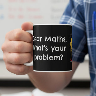 Caneca De Café Matemática dos professores de matemática Ensino de