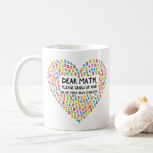 Caneca De Café Matemática Engraçada