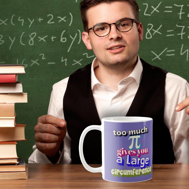 Caneca De Café Matemática engraçada para alunos de matemática (Criador carregado)