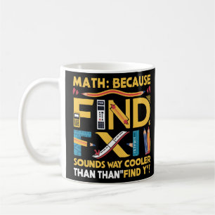 Caneca De Café Matemática: Porque Encontrar X Soa Muito Mais Fria