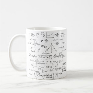 Caneca De Café Matemática Problemas Matemáticos Geeky