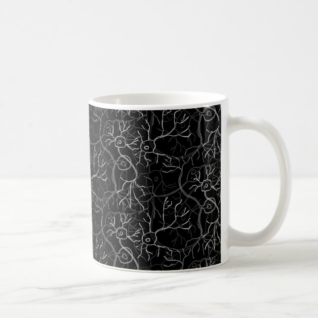 Caneca De Café Matéria Cinzenta - Neurônios (Direita)