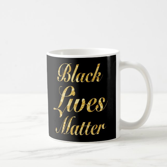 CANECA DE CAFÉ "MATÉRIA PRETA DAS VIDAS" (Direita)