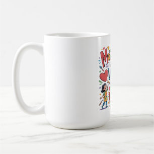 Caneca De Café Maternidade É A Arte De Amar Com O Seu Coração