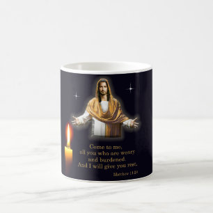 Caneca De Café Mateus 11:28