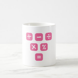 Caneca De Café Math Symbols mathematical Signs Maths