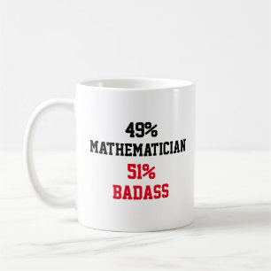 Caneca De Café Mathematician Badass