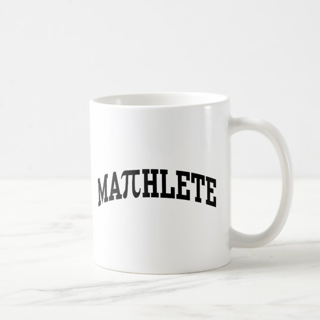 Caneca De Café Mathlete (Direita)