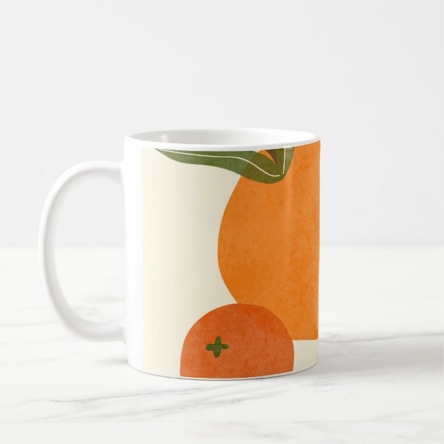 Caneca De Café Matisse inspirado: formas modernas de Abstrato (Esquerda)
