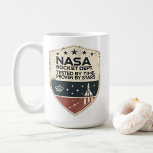 Caneca De Café Mato de foguete da NASA testado por tempo comprova