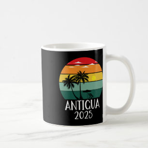 Caneca De Café Matriz de Férias do Grupo Trip da Família Retro An