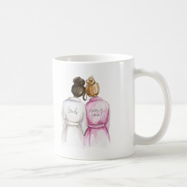 Caneca De Café Matrona da honra? Empregada doméstica do Br do (Direita)