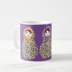 Caneca De Café Matryoshka Missydoll