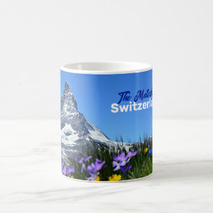 Caneca De Café Matterhorn Switzer Viagem Souvenir